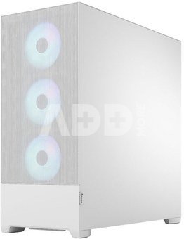 Fractal Design Pop XL Air RGB White TG Clear Tint, E-ATX up to 280 mm, ATX , mATX, Mini ITX, Power supply included No