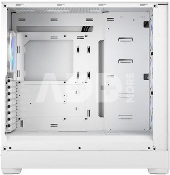 Fractal Design Pop XL Air RGB White TG Clear Tint, E-ATX up to 280 mm, ATX , mATX, Mini ITX, Power supply included No