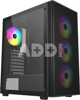 FSP Case | M220-BA | Black | Mid Tower | Power supply included No
