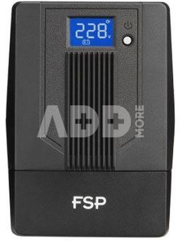 Fortron PPF3602700 UPS 600VA 360W SCHUKO*2 12V/7AH*1 LCD VERSION 230V