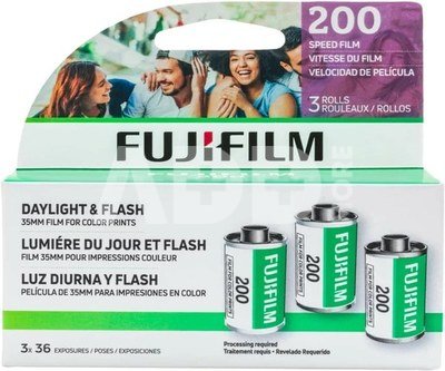 Fujifilm Fujicolor film C200/36x3