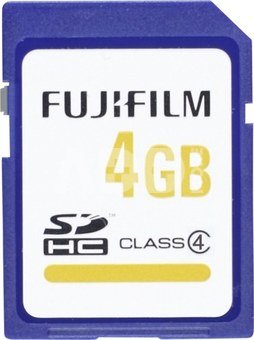 Fujifilm 4GB SDHC Card High Quality Class 4