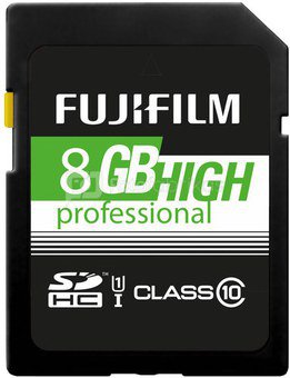Fujifilm 8GB SDHC Card High Professional Class 10 UHS-I