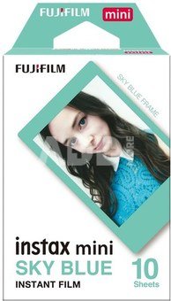 Fujifilm Fotoplokštelės Instax MINI Sky Blue Frame 10vnt.