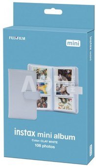 Fujifilm Albumas instax mini CLAY WHITE