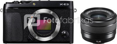 Fujifilm X-E3 + 15-45mm