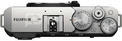 Fujifilm X-E4 sidabrinis