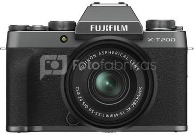Fujifilm X-T200 + 15-45mm (Dark silver)