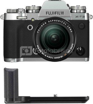 Fujifilm X-T3 + 18-55mm Kit, silver