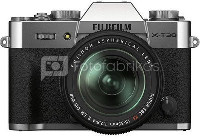 Fujifilm X-T30 II + 18-55mm silver