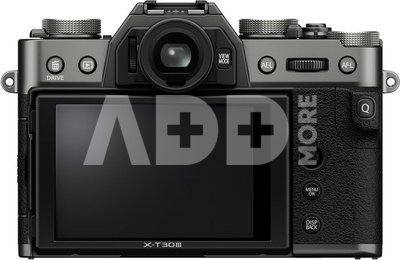 Fujifilm X-T30 III + 13-33mm, charcoal silver