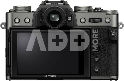 Fujifilm X-T30 III body (charcoal silver) + XC15-45mm (black)
