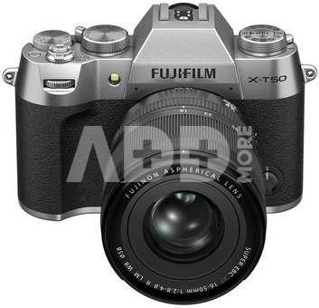 Fujifilm X-T50 + XF16-50mm F2.8-4.8 R LM WR (silver)