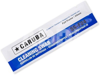 Caruba Full frame Cleaning Swab Kit (10 swabs 24mm + cleaning fluid 30ml)