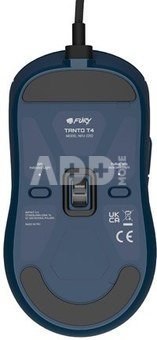 Fury Gaming Mouse | Tanto T4 | Wired | USB | Blue