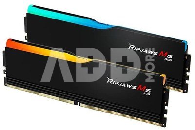G.SKILL Memory PC DDR5 32GB (2x16GB) Ripjaws M5 RGB 5200MHz CL40 XMP3 Black