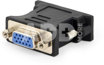 Gembird Adapter DVI-A male to VGA 15-pin HD (3 rows) female, black
