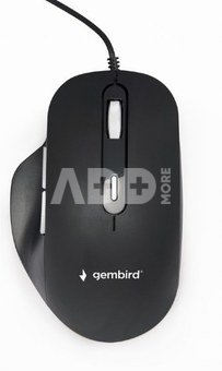 Gembird Optical USB LED Mouse MUS-6B-02 Black