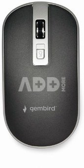 Gembird Optical USB mouse MUS-4B-06-BS Black/Silver