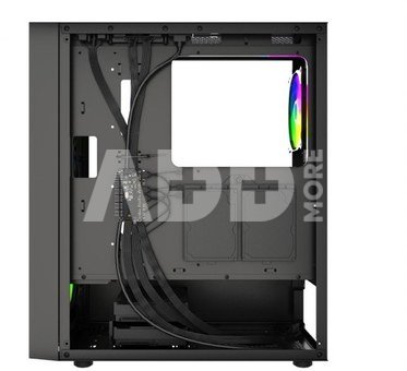 Gembird PC Case Midi Tower Fornax 4300 ATX black