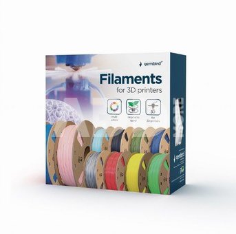 Gembird Printer filament 3D PTG/1.75mm/green