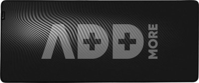 Genesis Carbon 500 Ultra Wave Mouse pad, 450 x 1100 x 2.5 mm, Black