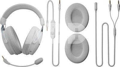 Genesis Gaming Headset | Toron 531 | Wired | Over-Ear | Microphone | White