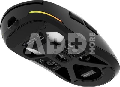 Genesis Gaming Mouse | Zircon 660 | Wired/Wireless | 2.4 GHz, Bluetooth, USB | Black