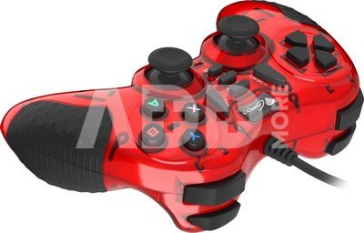 GENESIS Mangan 200 Gamepad, Red, Wired