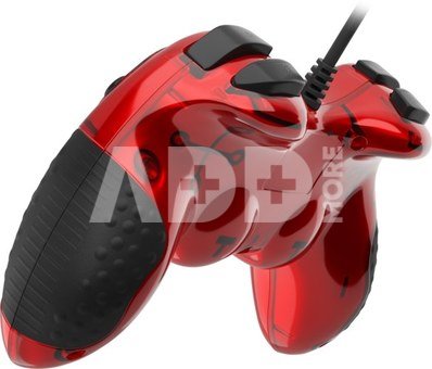 GENESIS Mangan 200 Gamepad, Red, Wired