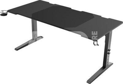 Genesis | Modular Gaming Desk | Holm 160 RGB | Anthracite Black