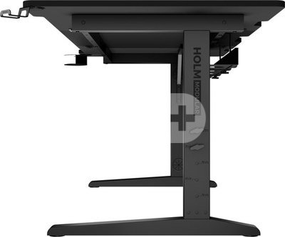 Genesis | Modular Gaming Desk | Holm 160 RGB | Anthracite Black