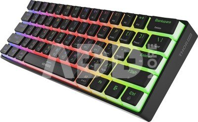 Genesis | THOR 660 G2 | Gaming keyboard | Wireless/Wired | US | Black | 2.4 GHz, Bluetooth, USB | Tactile