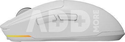 Genesis Zircon 660 PRO | Wireless/Wired | Gaming Mouse | 2.4 GHz, Bluetooth, USB | White
