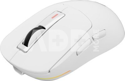 Genesis Zircon 660 PRO | Wireless/Wired | Gaming Mouse | 2.4 GHz, Bluetooth, USB | White
