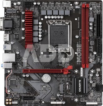 Gigabyte B760M GAMING DDR4 1.0 M/B Processor family Intel, Processor socket LGA1700, DDR4 DIMM, Memory slots 2, Supported hard disk drive interfaces  SATA, M.2, Number of SATA connectors 4, Chipset Intel B760 Express, Micro ATX
