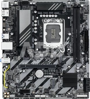 Gigabyte B860M E | Processor family Intel | Processor socket LGA1851 | DDR5 | Supported hard disk drive interfaces SATA, M.2 | Number of SATA connectors 4