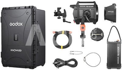 Godox KNOWLED RGB Light with Plastic Carry Case MG1200R K2