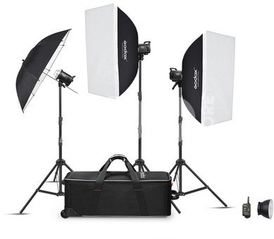 Godox MS200V D Trio Studio Flash Kit