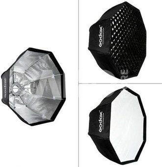 GODOX SB-GUE120 softbox with bowens mount and grid Octa 120cm