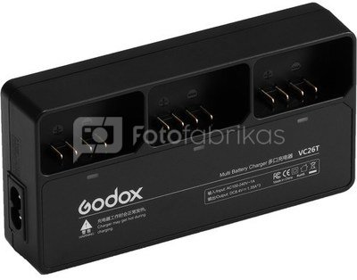 Godox VC26T Multi-Battery Charger for VB26