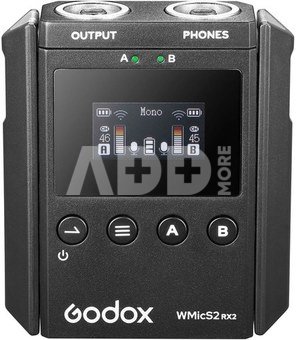 Godox WMicS2 Kit 1 UHF Wireless Microphone System