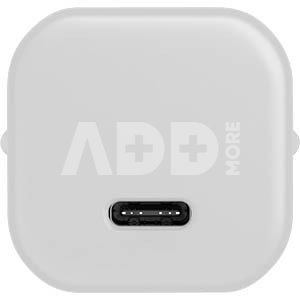 Goobay 59716 USB-C PD GaN Fast Charger Nano (30 W), White Goobay USB-C PD GaN Fast Charger Nano (30 W) 59716