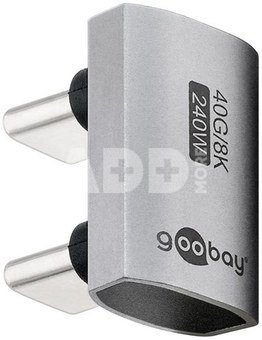 Goobay 74446 USB-C Adapter 180&deg; U-Shape, USB4 | Goobay