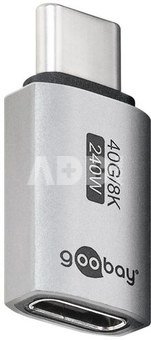 Goobay 74447 USB-C&trade; Adapter Straight, USB4&trade; | Goobay