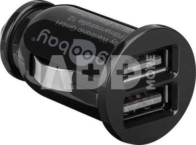 Goobay Dual USB car charger 58912 USB 2.0 port A, 3.1 A, 12 V