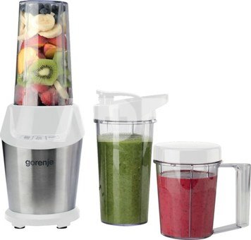 Gorenje Blender | BN1000E | Tabletop | 1000 W | Jar material Tritan | Jar capacity 0.75 L | Ice crushing | White