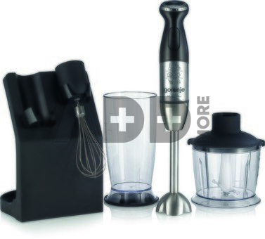 Gorenje | Blender | HBC807QB | Hand Blender | 800 W | Jar material Plastic | Jar capacity 0.5 L | Chopper | Black
