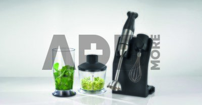 Gorenje | Blender | HBC807QB | Hand Blender | 800 W | Jar material Plastic | Jar capacity 0.5 L | Chopper | Black