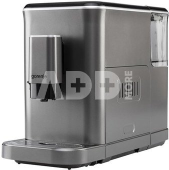 Gorenje Coffee machine GFACM20S Pump pressure 20 bar, Detachable milk frother, Automatic, 1350 W, Stainless steel | Gorenje